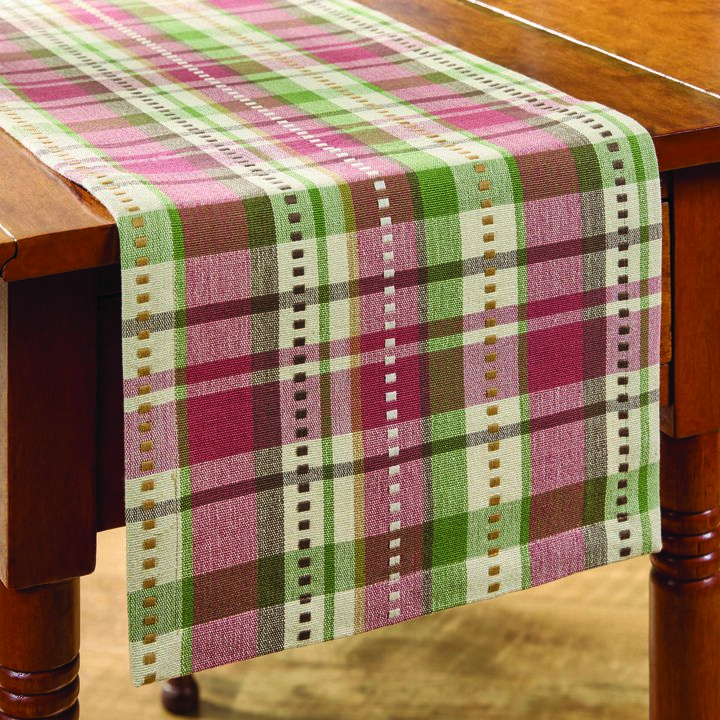 Park Designs Hadley Plaid Table Runner