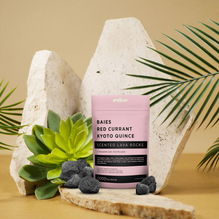 Scented Lava Rocks - Baies, Red Currant, Kyoto Quince