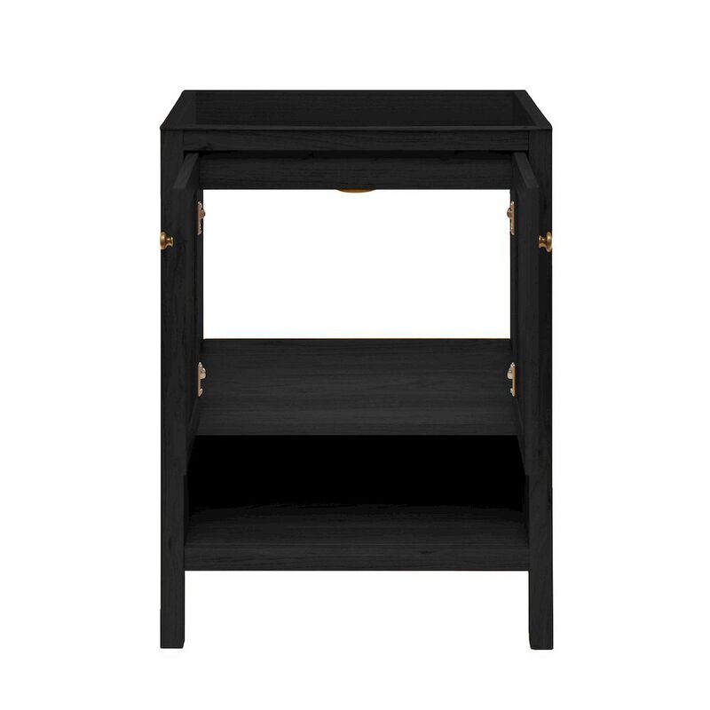 Chateau 24" Freestanding Bathroom Vanity Cabinet without Top in Black Oak image number 3