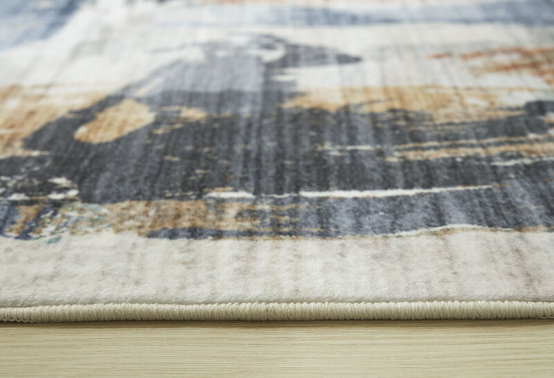 Hessland 8' x 10' Washable Rug