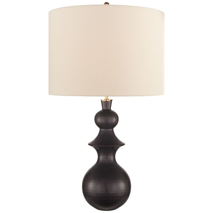 Saxon Large Table Lamp in Black