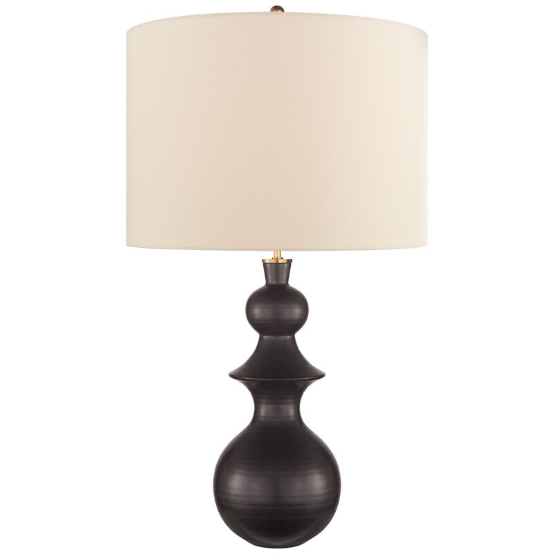 Saxon Large Table Lamp in Black
