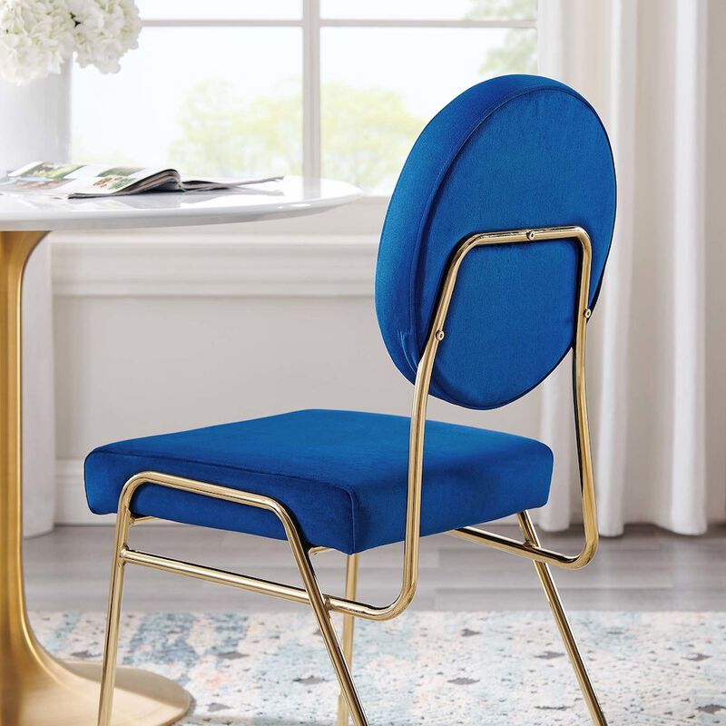 Craft Performance Velvet Dining Side Chair image number 8