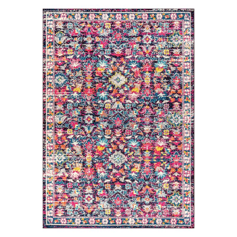 Alfombra Modern Persian Boho Floral Area Rug