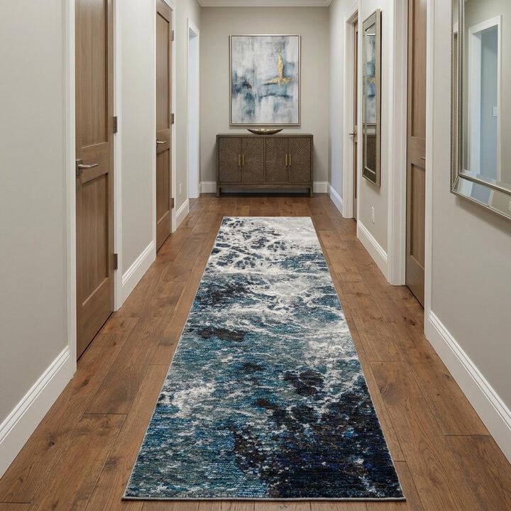 HomeRoots Abstract Runner Rug