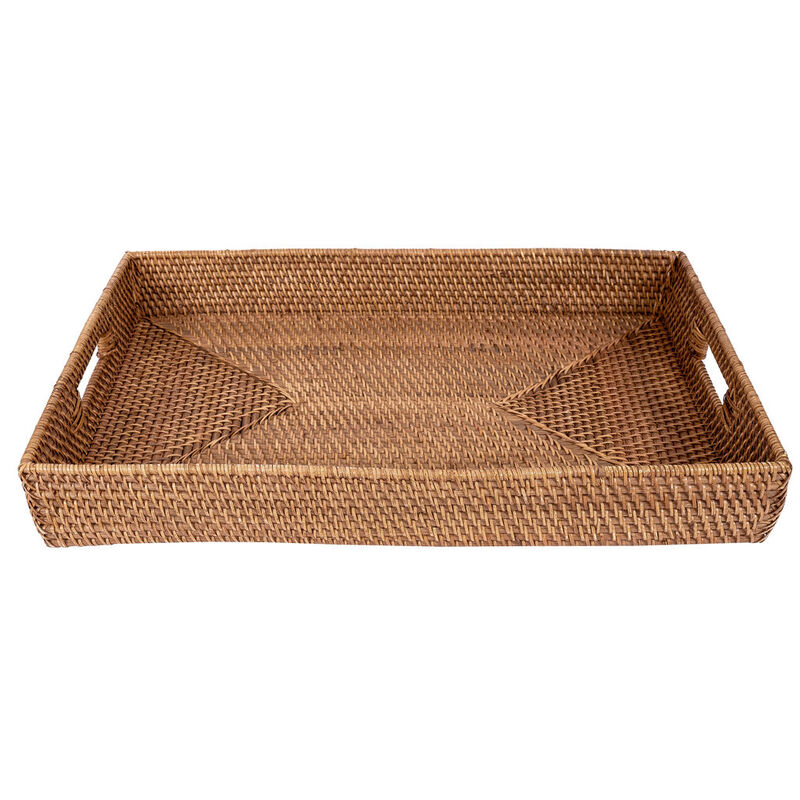 Saboga Home&trade; Rectangular Tray With Cutout Handles image number 3