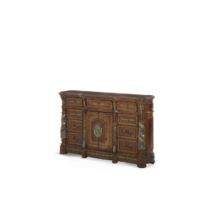 Michael Amini Villa Valencia Dresser - Classic Chestnut