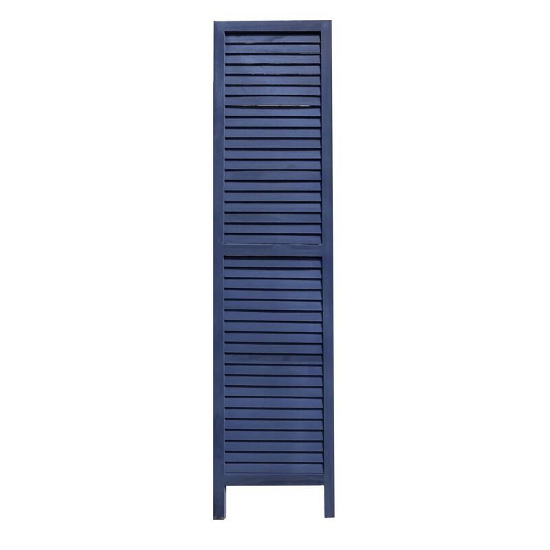3-Panel Shutter Screen Room Divider for Stylish Privacy and Elegant Space Division