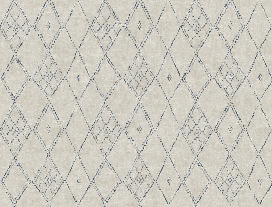 Souk Diamonds Taupe Wallpaper
