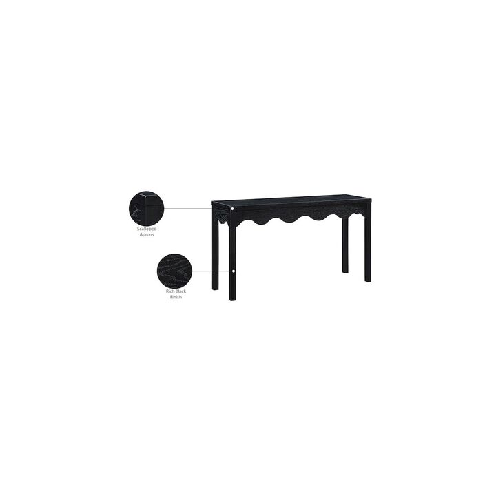 Meridian Furniture Fiora Black Console Table
