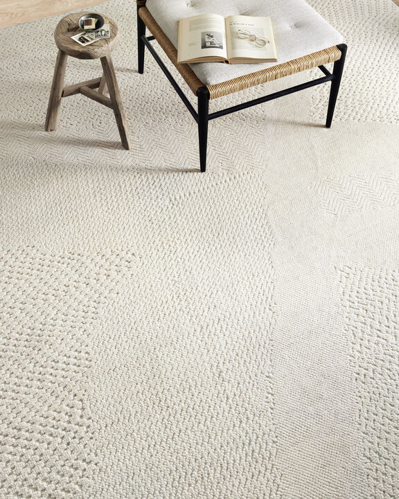 Collins COI02 Ivory/Ivory 4' x 6' Rug
