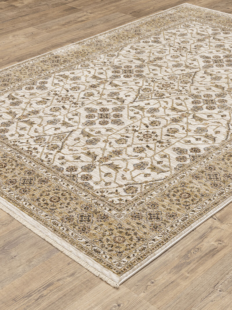 Maharaja 5'3" x 7'6" Ivory Rug image number 1