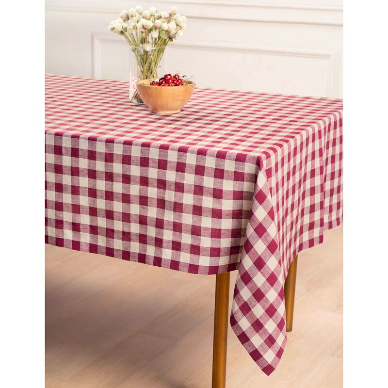 Linen Tablecloth - Morgan Check