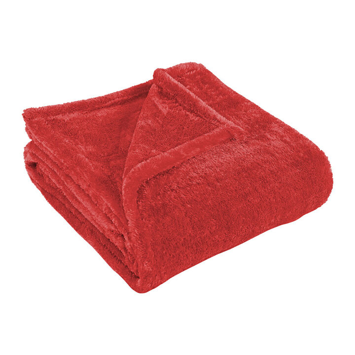 Fleece Plush Throw Blanket