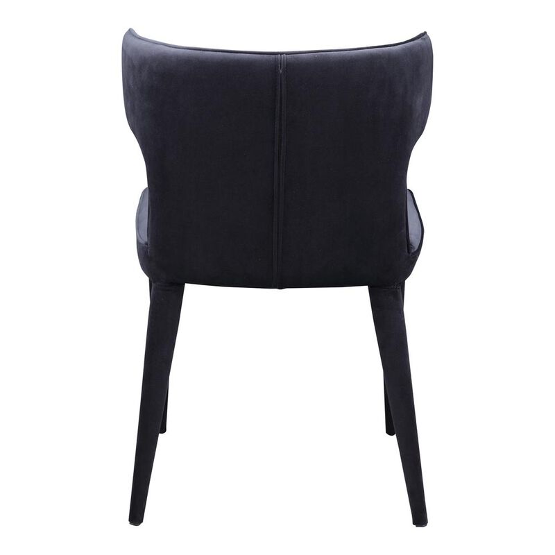 Moe's Home Collection Jennaya Dining Chair Black
