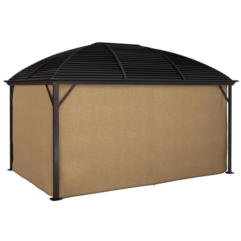 Hivvago 10x14 Patio Gazebo with Curtains Enclosure image number 0