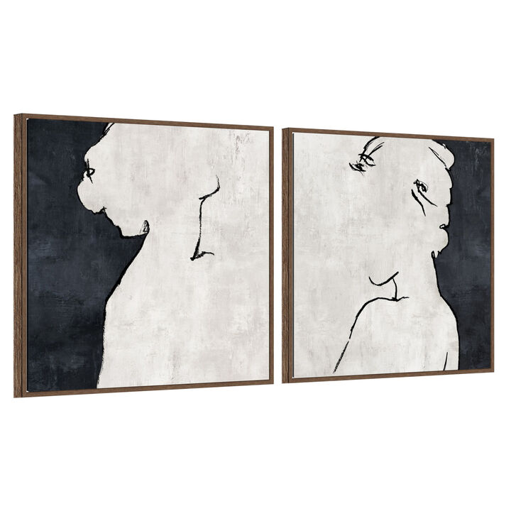 Contrast of Light & Shadow 2 Piece