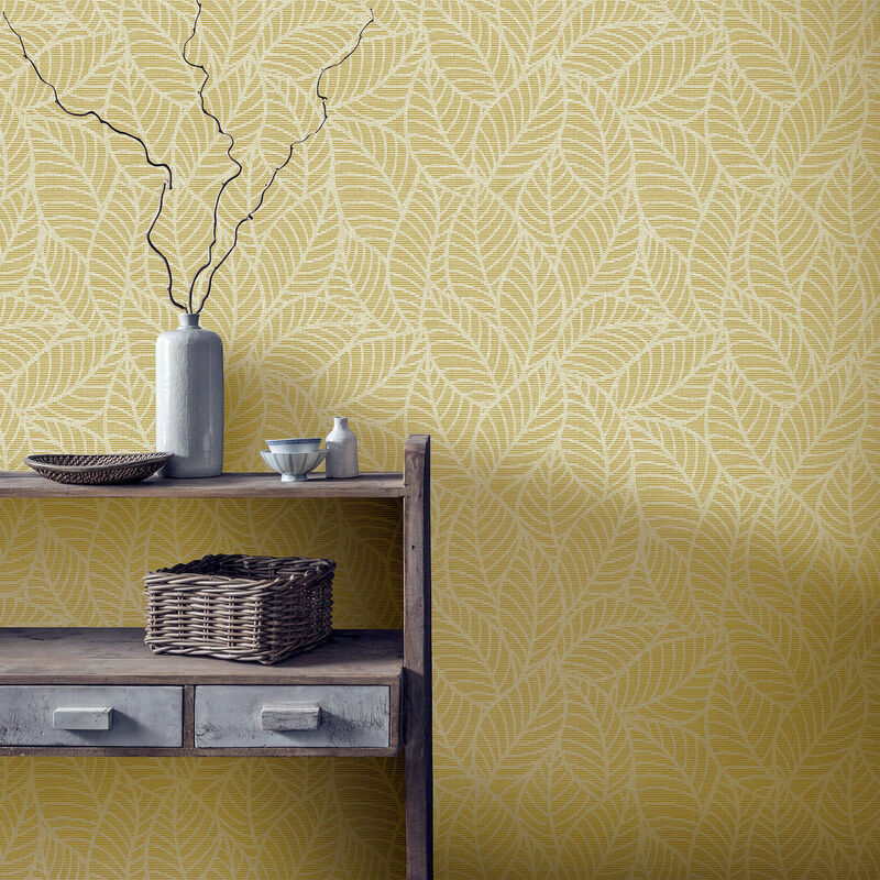 Mavis Mustard Leaf Wallpaper image number 3