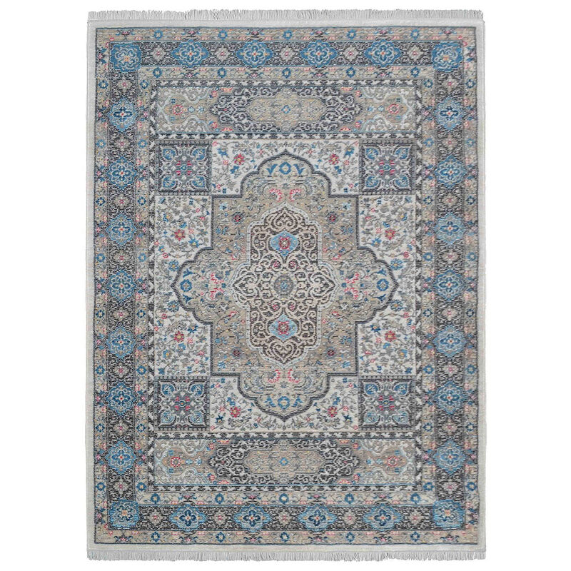 RUGSOTIC CARPETS MACHINE MADE POLYESTER AREA RUGS  - Rectangle Shape, Classic Oriental Traditional  Design, Low Pile Machine Made Area Rugs (M00099) image number 0