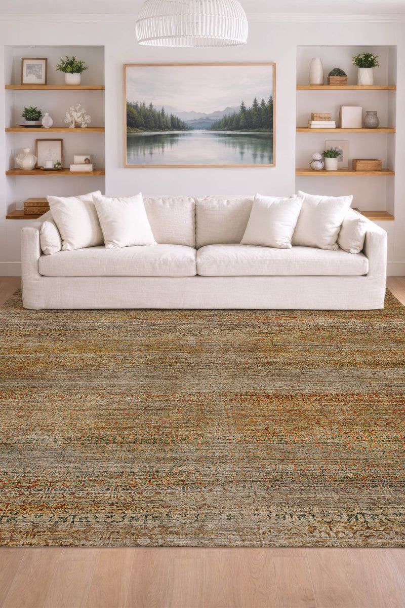 Vico VC3 Khaki 9' x 12' Rug image number 1