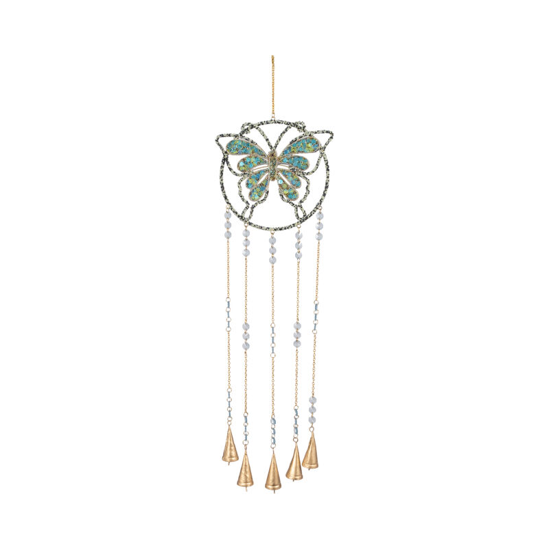 30" Mosaic Butterfly W/Bells image number 0