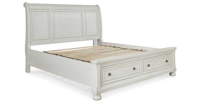 Robbinsdale Queen Sleigh Bed with Storage image number 2