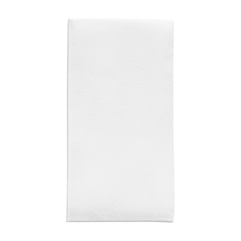 White Linen-Like Premium Paper Buffet Napkins (288 Napkins) image number 0