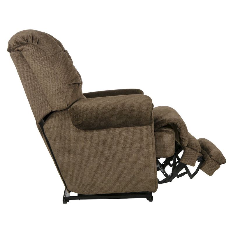 Catnapper Malone Power Lay Flat Recliner with Extended Ottoman