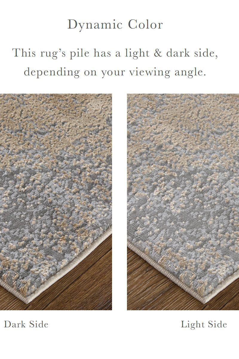 Aura 3567F Beige/Gold 9'2" x 12' Rug image number 3