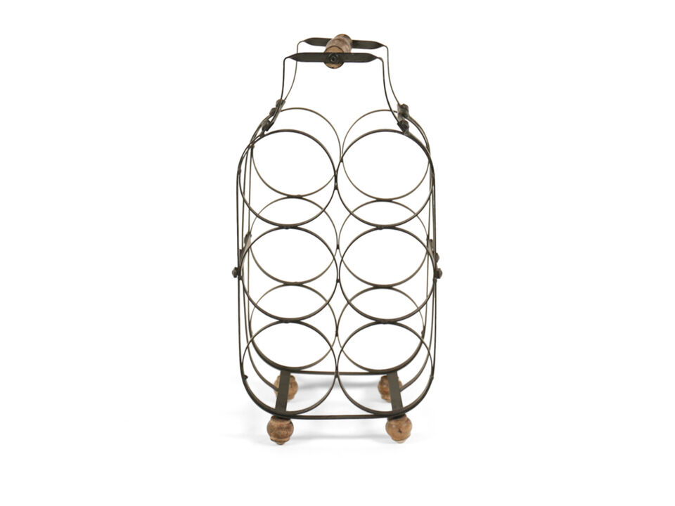 Metal Wine Bottle Rack