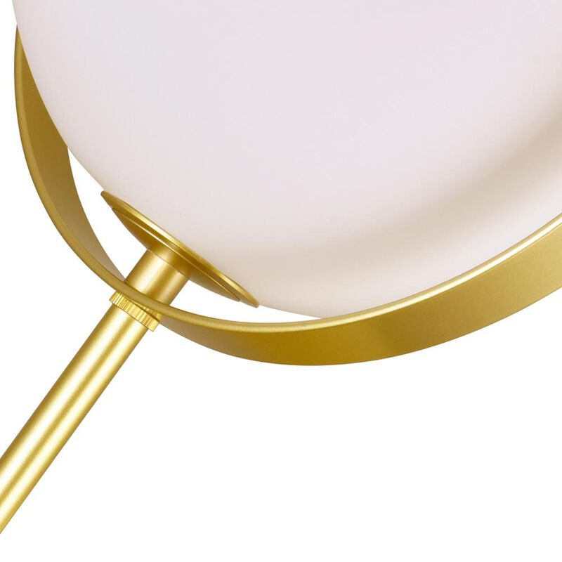 CWI Lighting Da Vinci 1 Light Wall Light With Brass Finish