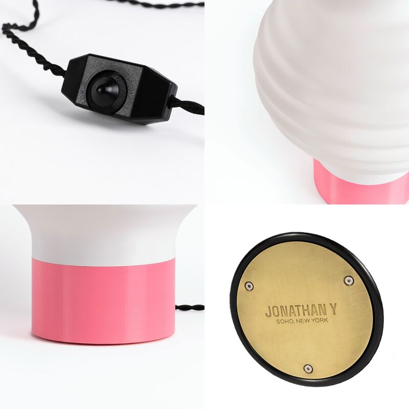 Asian Lantern Vintage Traditional Plant-Based PLA 3D Printed Dimmable LED Table Lamp