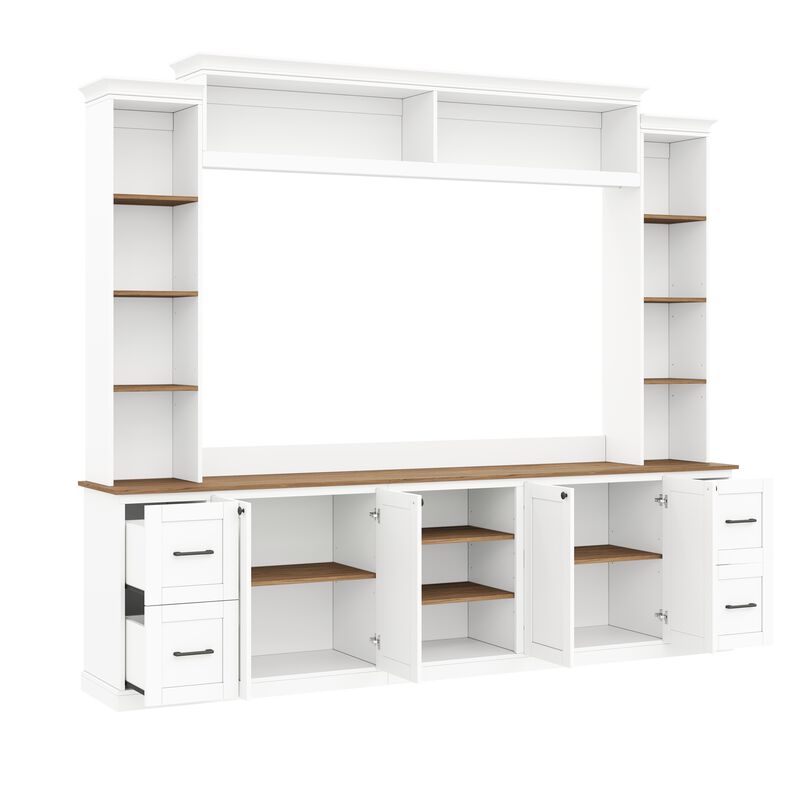 Balfid  Farmhouse Large TV Stand image number 6