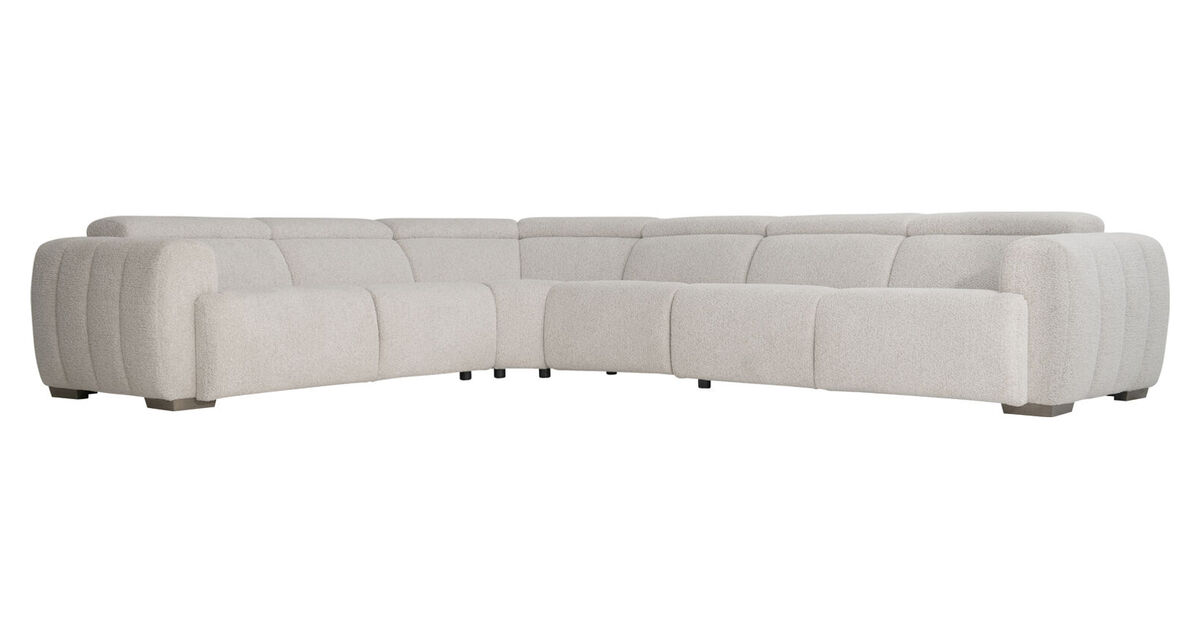 Aldo Fabric Power Motion Sectional