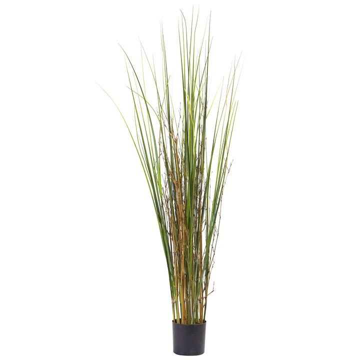 HomPlanti 4' Grass & Bamboo Plant