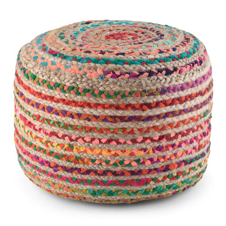 Margo Round Pouf