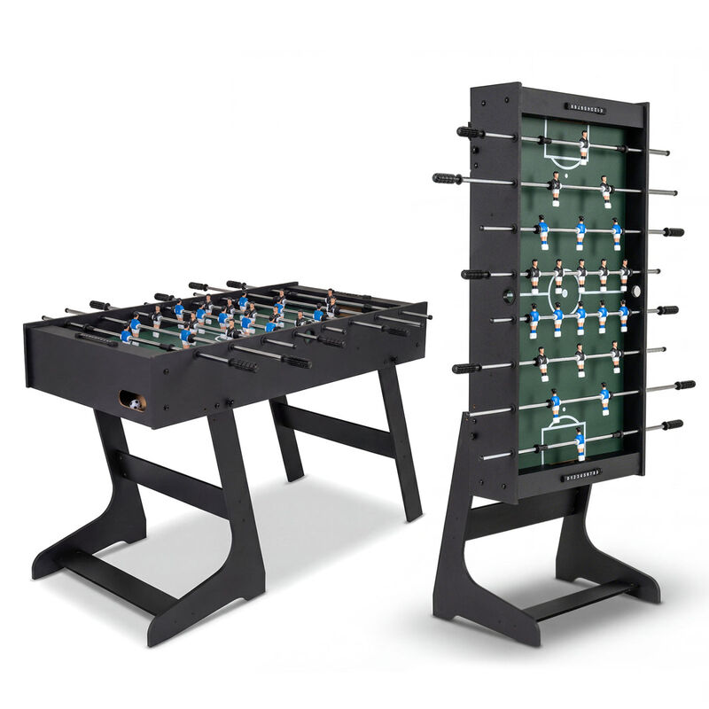 Folding Soccer Foosball Table for Family Game Room and Home Entertainment image number 7