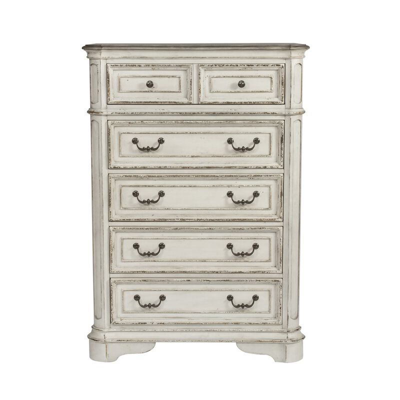 Liberty Furniture Magnolia Manor King California Upholstered Bed, Dresser & Mirror, Chest image number 0