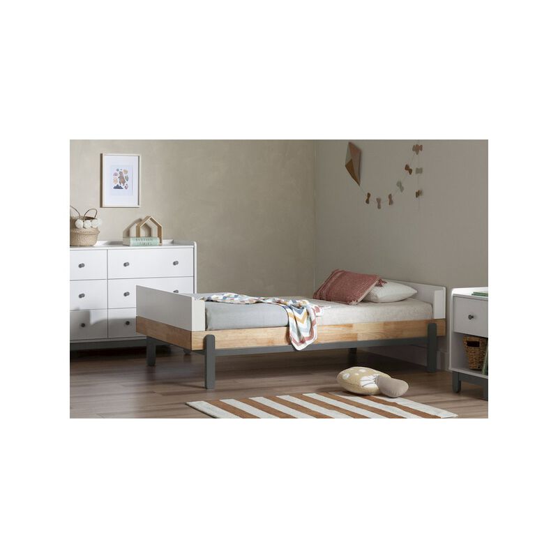 Bebble Bed, Natural and Gray
