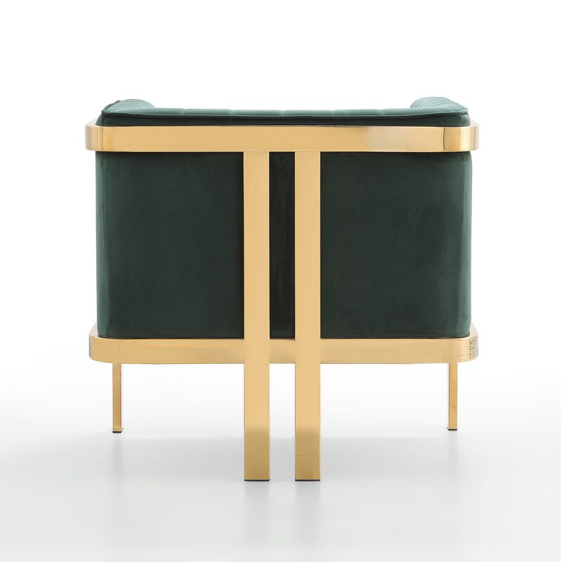 Paramount Green Accent Chair