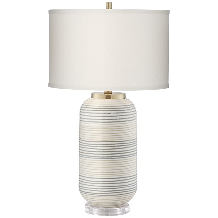 Striped Adler Table Lamp