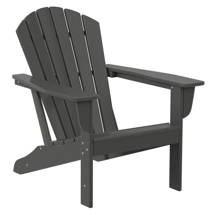 WestinTrends 12 Piece Outdoor Adirondack Chair With Ottoman And Side Table