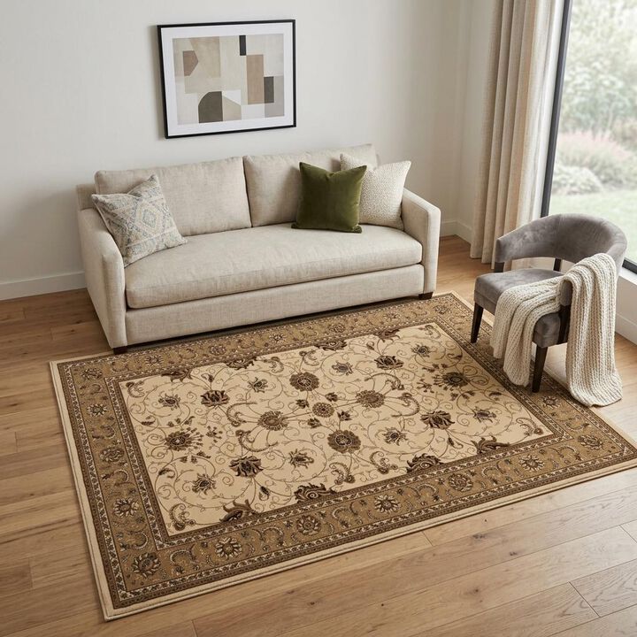 HomeRoots Oriental Area Rug