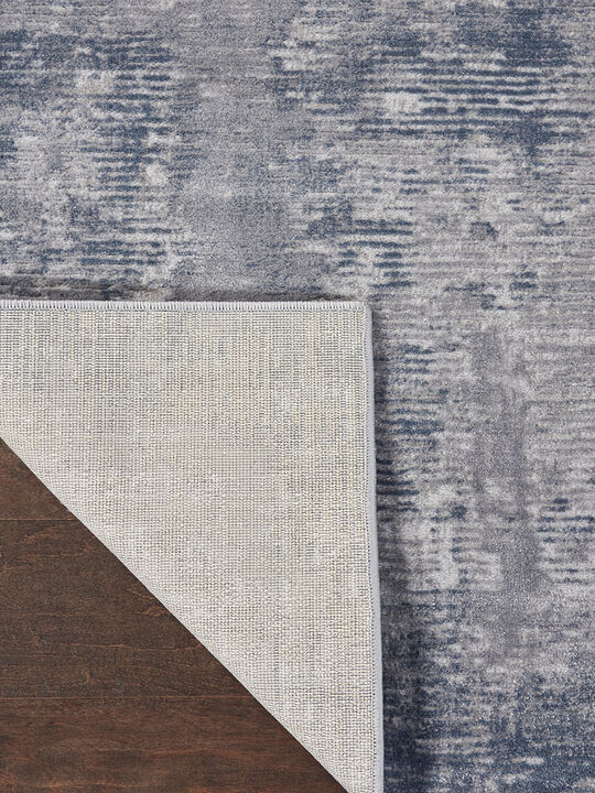 Rustic Textures RUS05 Gray 6' x 9' Rug