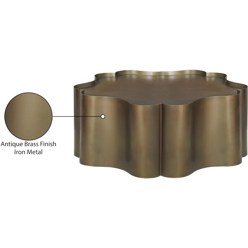 Meridian Furniture Eloise Iron Coffee Table