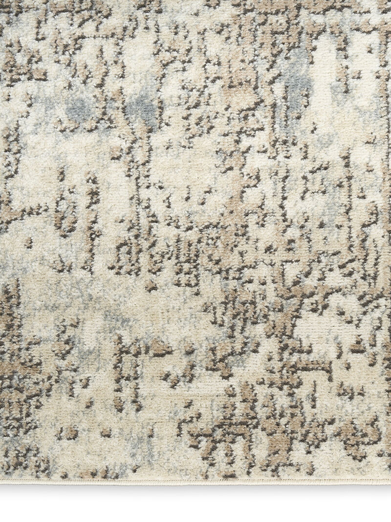 Quarry QUA17 Ivory/Beige 5'3" x 7'3" Rug image number 4