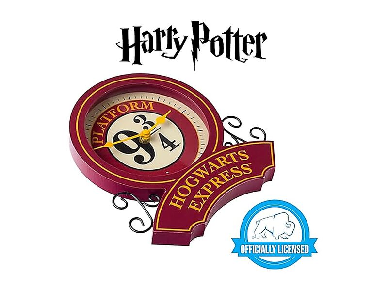 Silver Buffalo Harry Potter Platform 9 3 4 Station Wall Clock 9 X 8 Inch image number 2