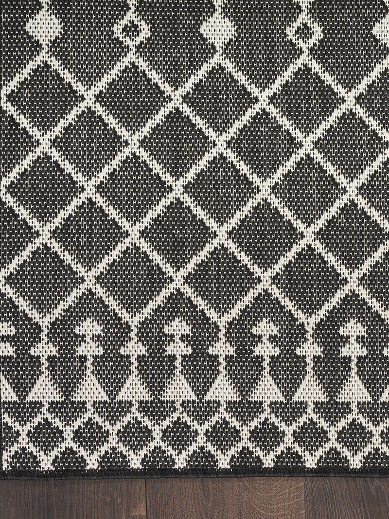 Positano POS02 Black 5' x 7' Rug