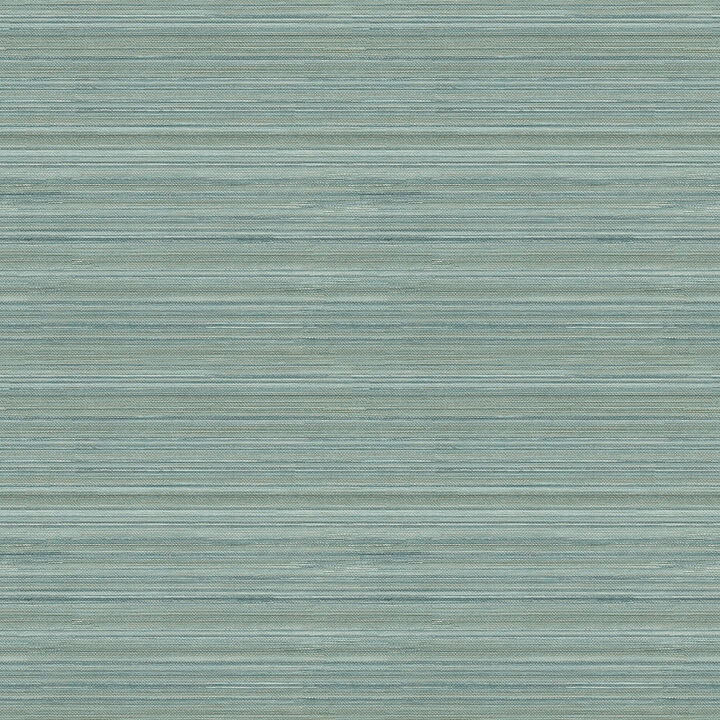Skyler Teal Striped Wallpaper