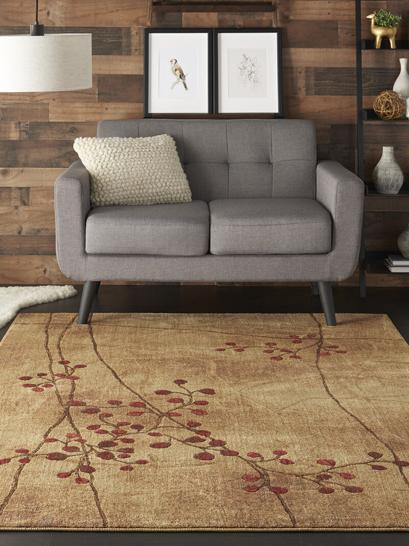 Somerset ST74 Latte 5'3" x 7'5" Rug image number 5